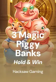 3 Magic Piggy Banks Hold & Win